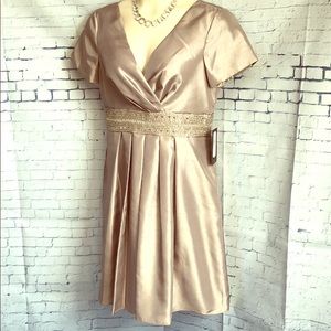 NWT JS Boutique Silver Cocktail Dress